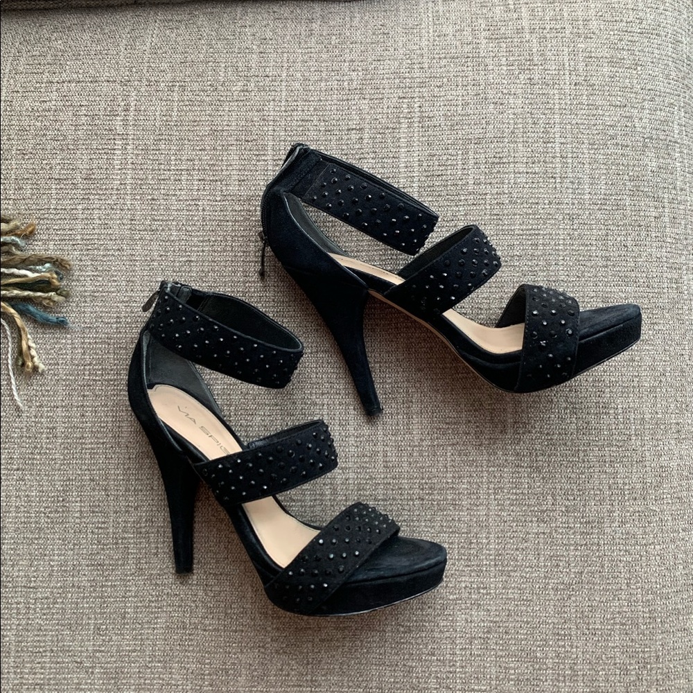 VIA SPIGA Suede Sandal